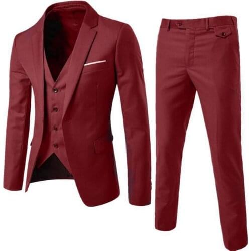 SHUJIN Mens Wedding Suits