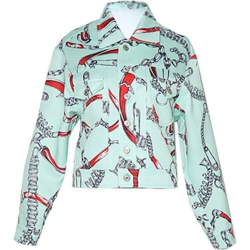 Женские джинсовые куртки VERDEJULIAY China At AliExpress