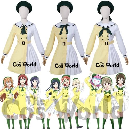Love Live! Nijigasaki Mirai Harmony Uehara Ayumu Dress Uniform Outfit Customize Cosplay Costumes