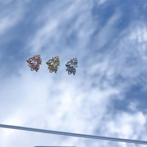 Womens Necklace Pendant Shiny Rhinestone Bee Pendant DIY Making Fashion Jewelry Free Shipping