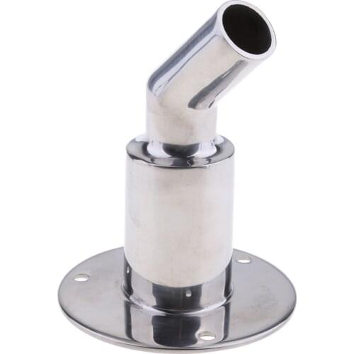 1 Piece Stainless Steel 90 Degree Plumbing Fitting Tube Socket For Marine