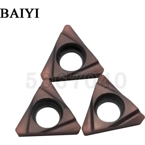 10pcs carbide insert TBGT060102L-FS/TBGT060104L-FS/TPGH080202L-FS ZM1125 CNC cutter turning tools cutting Cermet Boring blade