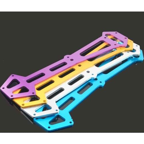 HSP 04002 03990 Aluminum Metal Radio Tray Blue & Purple For 1/10 4WD RC Model Car Buggy Monster Bigfoot Truck 94111 94107 94118