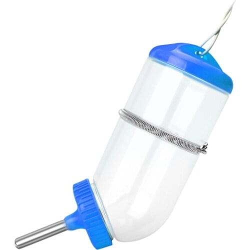 250/500ml Hamster Water Bottles Pet Rabbit Dog guinea pig Hanging Auto Water Bottle Dispenser Feeder Drinking Head Pipe Fountain