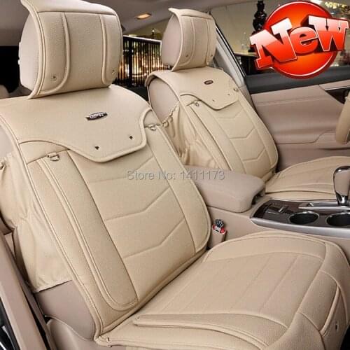 Quality autumn winter universal size PU leather car seat cushion sets 6PCS/set used interior car accessories car seat covers