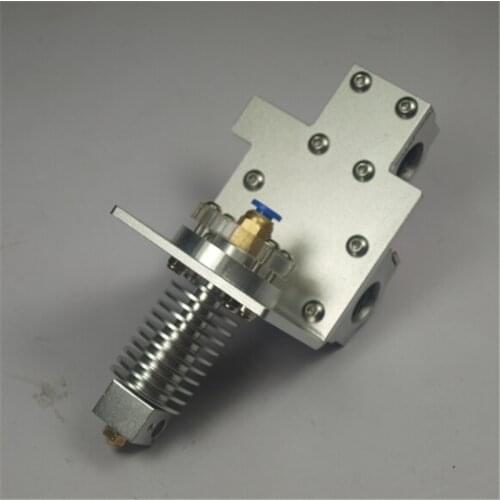 Reprap Prusa i3 3D printer parts X axis bowden feeding hot end+ X Metal exturder carriage kit Prusa bowden extruder carriage