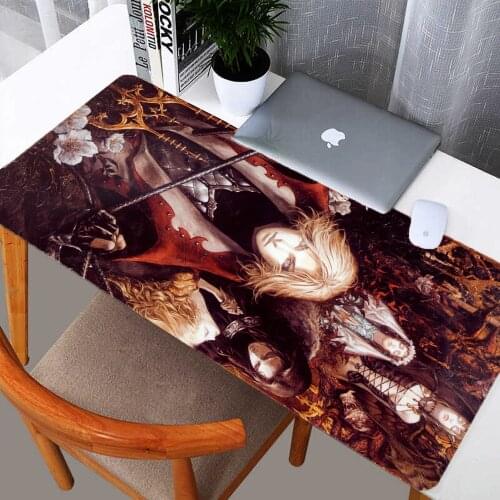 Gaming Mouse Pad Large CSGO Mouse Pad Durable Rubber Demon Killer L Keyboard Laptop Fashion Pad Suitable for Gamers' Soul Impact