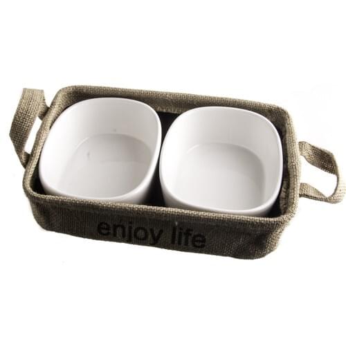 Ultraform Enjoy Life 2 Compartment Bowl