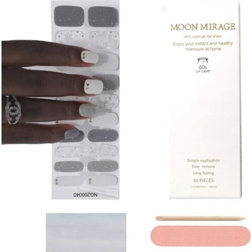 Moon Mirage Foil For Nail Design