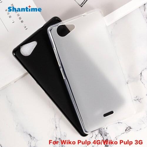 For Wiko Pulp 4G Gel Pudding Silicone Phone Protective Back Shell For Wiko Pulp 3G Soft TPU Case