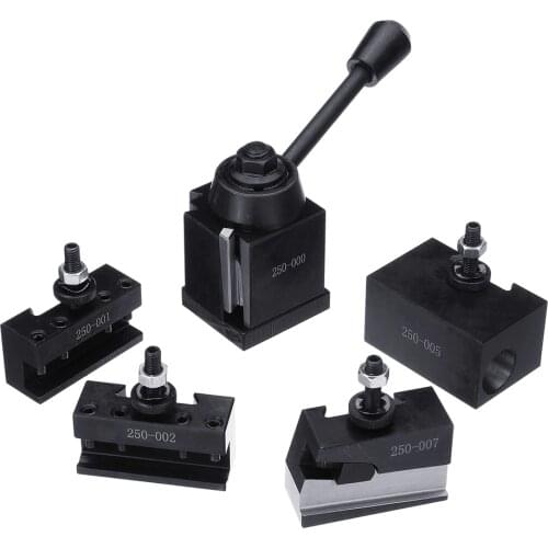DMC-250-000 Cuniform GIB Type Quick Change Tools Kit Tool Post 250 001-010 Tool Holder for Lathe Tools 7 Types