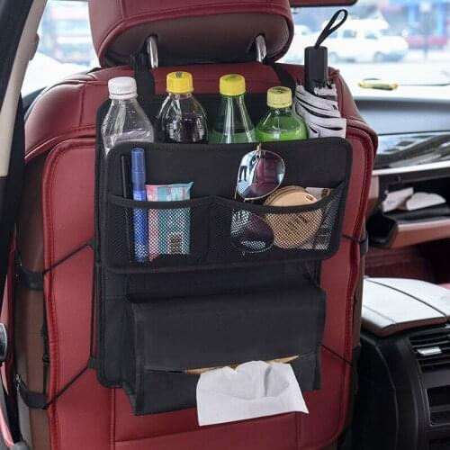 Car Organizer Auto Seat Back Storage Bag Rear Seat Storage Box Hanging Storage Bag Interior Details Car products Accessories