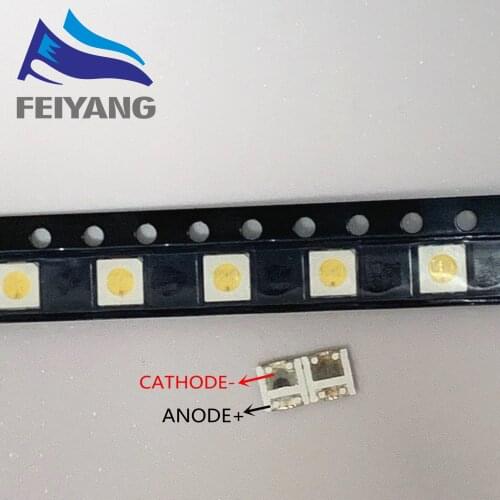 50-100pcs Original For LG LED LED 2W 6V / 1W 3V 3535 Cool cold white LCD Backlight for TV repair LED DIODE