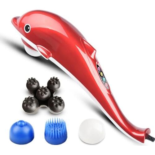 Back and Body Massager Electric Handheld Percussion Muscle Hand Massager - Full Body Pain Relief Vibrating Therapy Machine