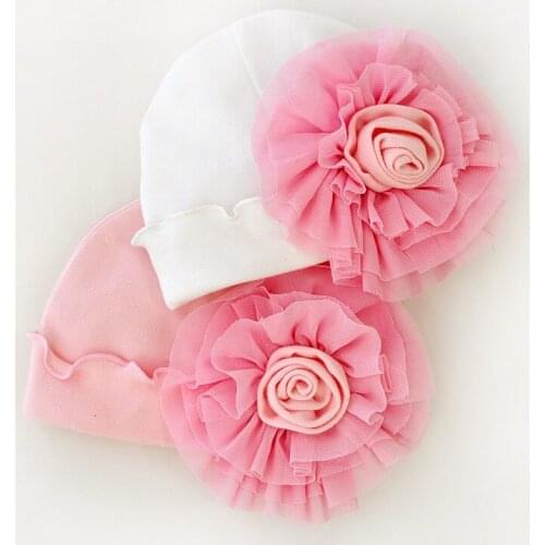 Infants Baby Cap young children hat made of pure cotton knitted age season girl lovely hat kids hoofddeksels Cap