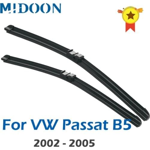 MIDOON Wiper LHD RHD Front Wiper Blades For VW Passat B5 B5.5 2002 - 2005 Windshield Windscreen Front Window 21"20"