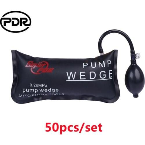 Super PDR Pump Wedge Locksmith Tools 50pcs Black Auto Air Wedge Airbag Lock Pick Set Open Car Door Lock Tools Picks For Locks