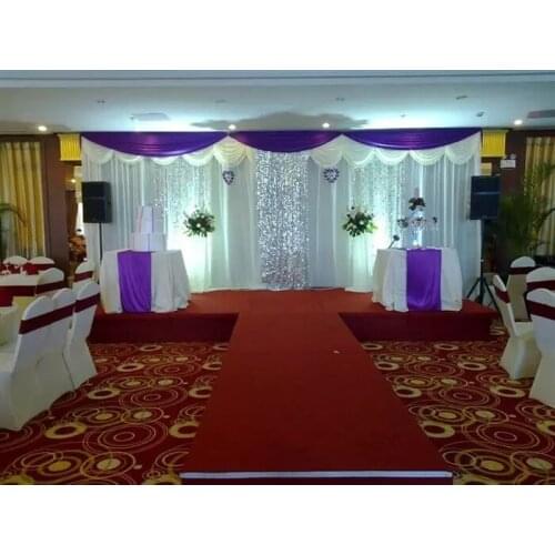 10ft*20ft Sequins Wedding Backdrop Drapes Curtain Wholesale stage decoration party Backdrop banquet stage decorations