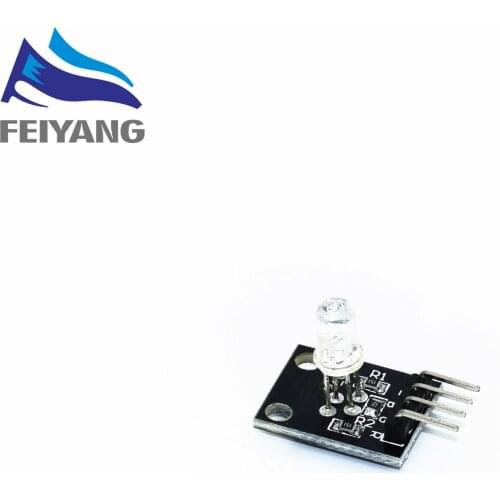 10pcs SAMIORE ROBOT Smart Electronics FZ0455 4pin KY-016 Three Colors 3 Color RGB LED Sensor Module DIY Starter Kit KY016