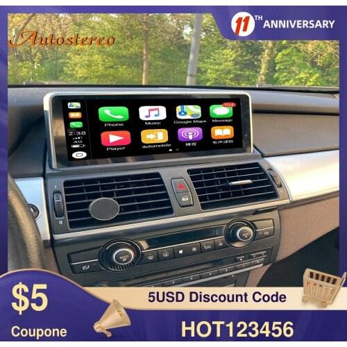 4G LTE 10.25 Android 10.0 8G RAM For BMW X5 E70 X6 E71 2007-2013 Multimedia Player Car GPS Navigation Auto Stereo Radio Recorder