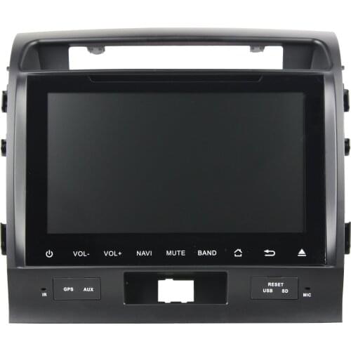 9" 8 Core Android 10.0 Car Multimedia Player 4+64G PX5 For Toyota Land Cruiser 2008-2012 Car DVD Player Touch Audio Stereo DSP