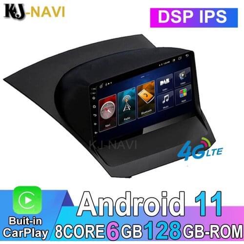 FOR Ford-f Fiesta 2009-2017 Car Radio Video CARPLAY Android 11 6+128GB Navigation Multimedia No DVD WIFI GPS BT