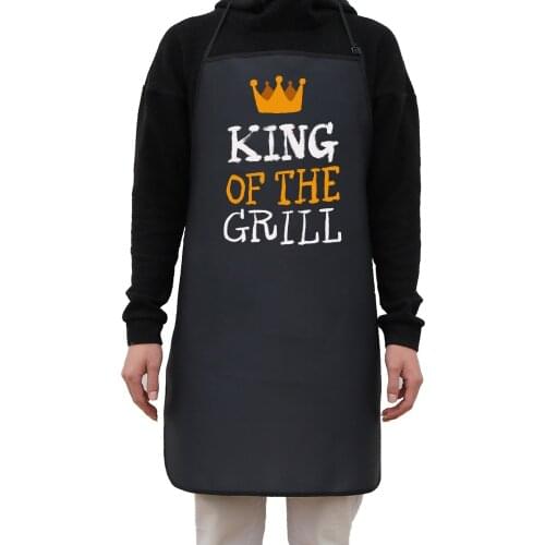 The Man The Myth Grill Kitchen Chef Apron Professional for BBQ, Baking, Cooking for Men Women Adjustable