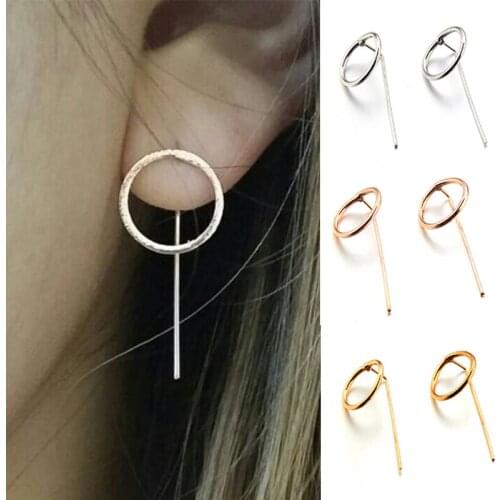 Женские золотые серьги Luxfacigoo China At AliExpress