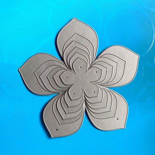 NEW 2021 SCRAPBOOK Metal Cutting Dies For Scrapbooking Stencils BIG FLOWERS DIY PAPER Album Cards Making CRAFT Embossing Die CUT
