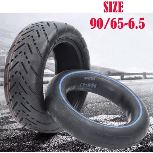 Inflatable Rubber Pneumatic Tire Scooter Tyre Wheel 90/65-6.5 11 Inches Off City Road CST Tire Scooter 10*2.50 Tire Inner Tube