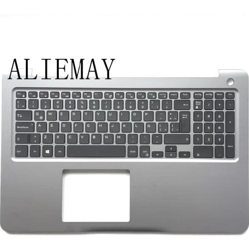 Brand new original laptop LA /SP LATIN keyboard for DELL INSPIRON 15-5000 5565 5567 palmrest keyboard