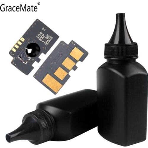 Toner Powder and Chip for Samsung MLT-D104S D104S D1043s 1043s 104S D104s for SCX - 3200 3205 3217 3210 ML 1660 1661 1665 1666