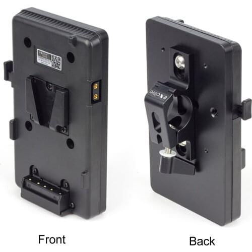 V-mount V-Lock Battery Mounting Plate 25mm Rod Open Clamp Kit fr DJI Ronin Freefly Fiber Gimbal Power Supply DIY Accessory Part