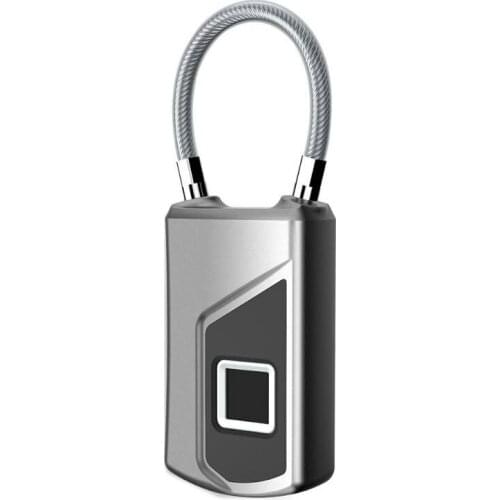Padlock with fingerprint luggage lock