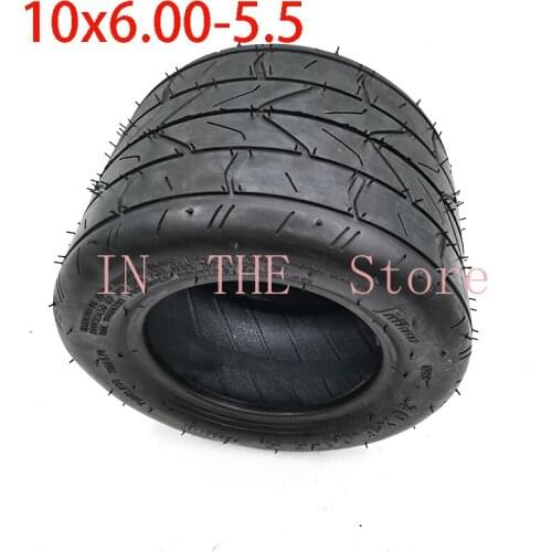 High quality10 inch wide tire 10x6.00-5.5 tire motorcycle tubeless tire vacuum road electric scooter motor inner tube
