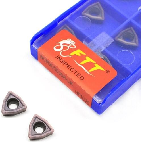 WCMX050308 UK HP1025 Carbide inserts drill hole machining turning cnc lathe tools U drill Carbide Cutter Turning tools
