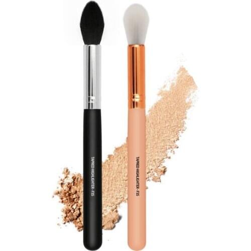 1pc Professional Eye Shadow Make Up Brush Metal Long Wood Paint Handle Wool Hair Concealer Makeup Brushes drop shipping