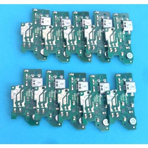 10PCS/Lot USB Port Charging Charge Board Repair part flex cable For Huawei Enjoy 7 plus
