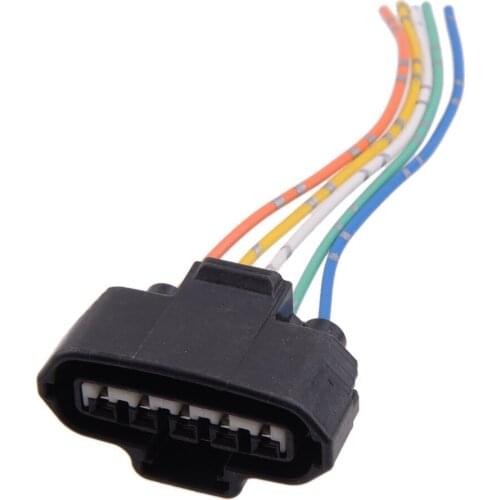 197400-2010 Car MAF Mass Air Flow Meter Sensor Connector Plug Pigtail Harness Wire Fit for Mazda 3 5 6 MX5 Toyota 4Runner Avalon