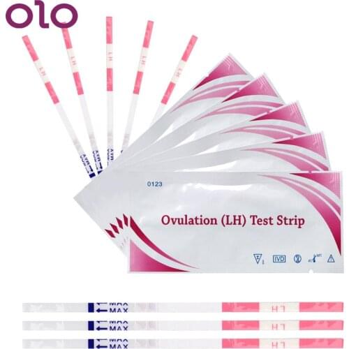 OLO 20pcs LH Ovulation Test Strips First Response Pregnancy Test Over 99% Accuracy LH Ovulation Urine Strips