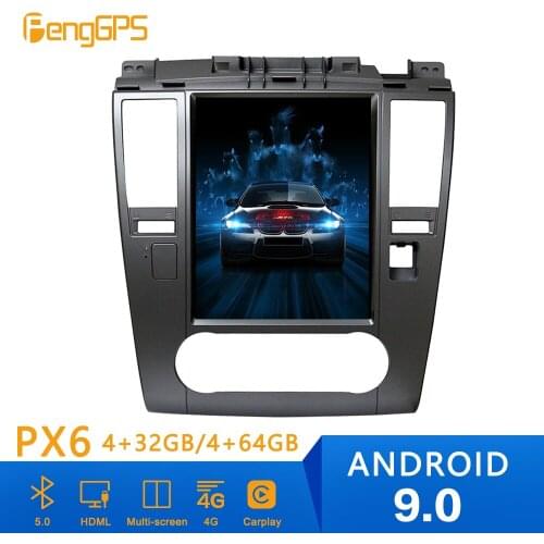 Android 9.0 Tesla Style Car Radio Vertical Screen for Nissan TIIDA 2008-2011 GPS Navigation Recorder Multimedia tape recorder