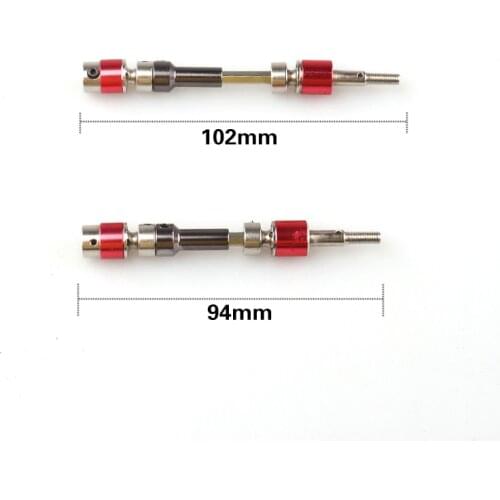 Feiyue FY-01 FY-02 FY-03 1/12 RC Car spare parts metal Front wheel drive shaft CVD universal adjustable joint