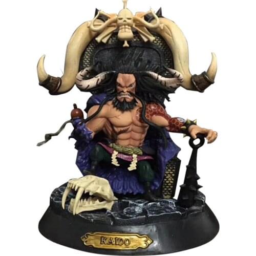 One Piece Kaido Four Emperors PVC Luffy Fighter PVC Action Figures Model Doll Toys 23cm