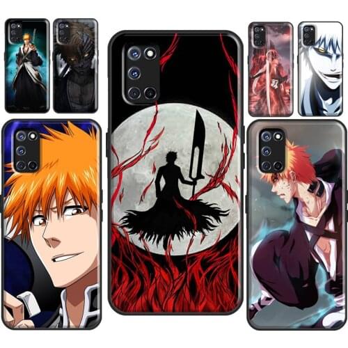 Bleach Anime Ichigo For OPPO A53 2020 A31 A5 A9 A1K A3S A5S A15 A52 A72 A83 F5 F7 Find X2 X3 Pro Phone Cover