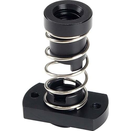 For 3D Printer Accessories T8 POM Anti Backlash Spring Loaded Nut Elimination Gap Nut