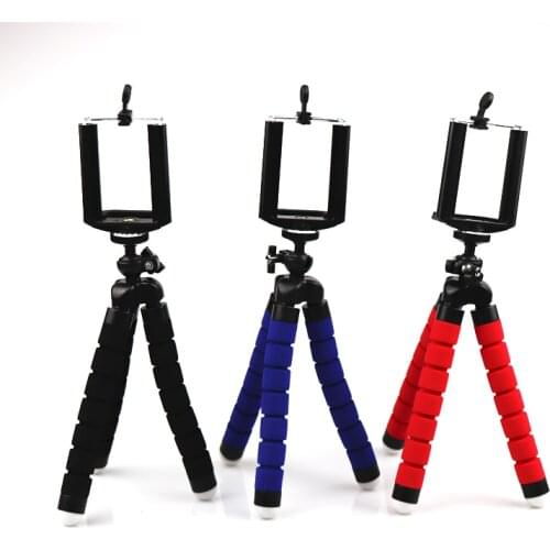 Mobile Phone Holder Flexible Octopus Tripod Bracket for Mobile Phone Camera Selfie Stand Monopod Support Photo Remote Control