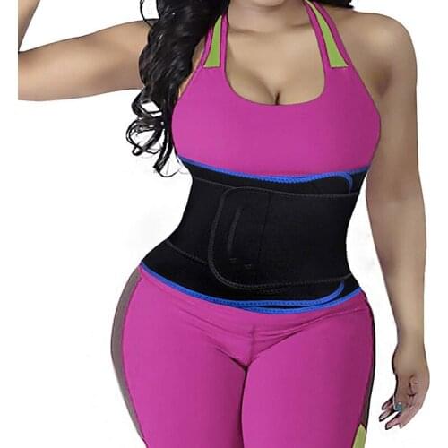 CANFU Waist Trainer Thermo Sweat Belt Waist Trainer Girdle Corset Women man Tummy Body Shaper Shapewear Fat Burning Fitness