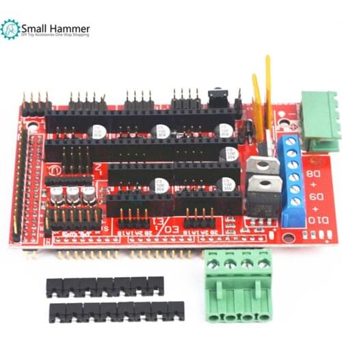3D printer controller module accessories Reprap Ramps 1.4 control panel drive component expansion board