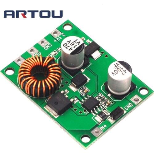 DC Step-down Line 9V 12V 24V 36V 48V 60V 72V to 3.3V 5V 3A High Power Car Power Supply Module