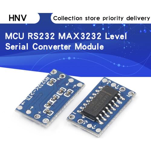 1pcs/lot mini RS232 MAX3232 Levels to TTL level converter board serial converter board Dropshipping